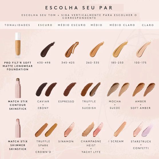 MATCH STIX Bast�o de Contorno Amber